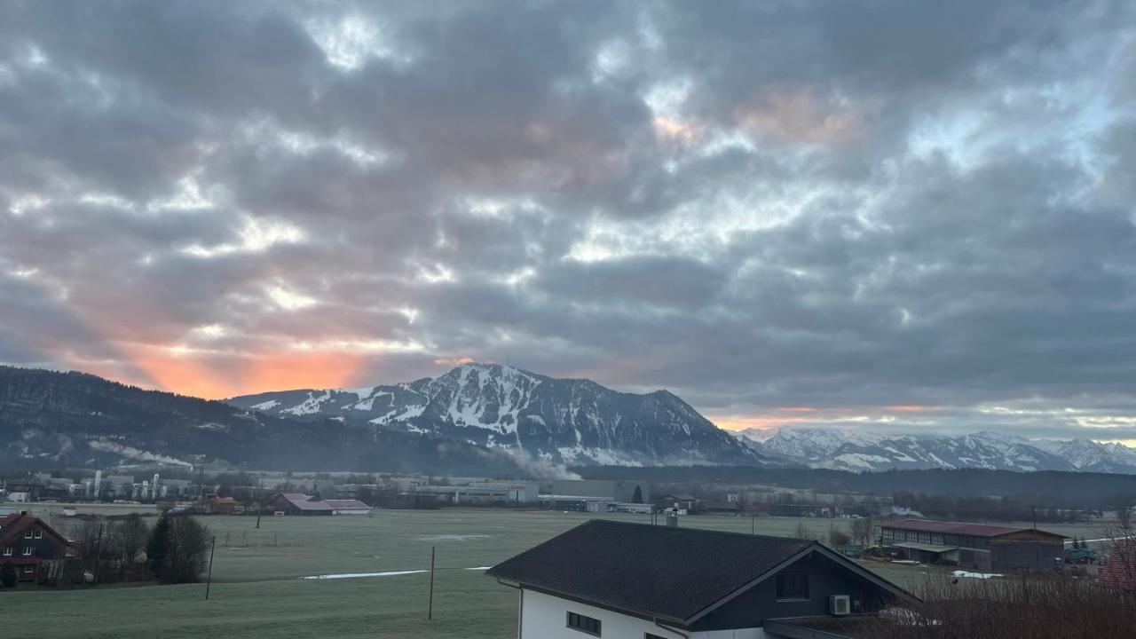 Ferienwohnung Alpen-Panorama Immenstadt im Allgäu Exterior foto